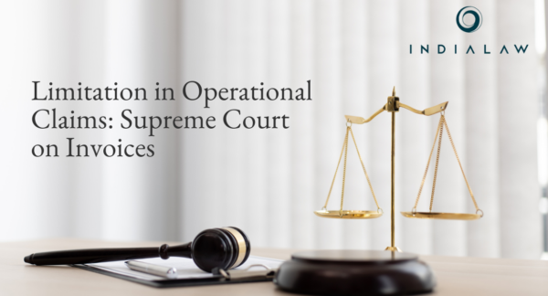 limitation in Operational Claims Supreme Court on Invoices