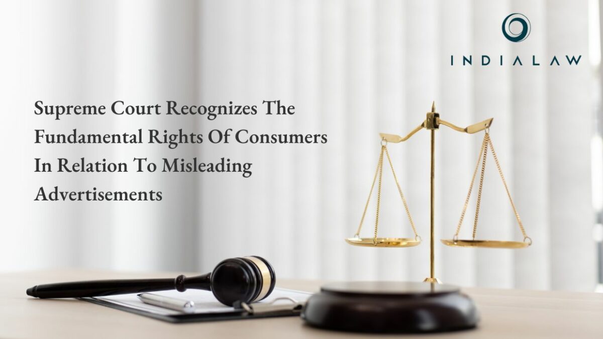Fundamental Right of the consumer to be made aware of the quality of products